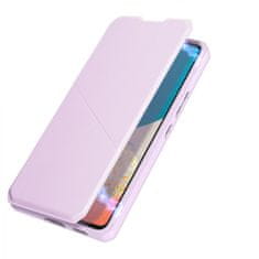 Dux Ducis Skin X bőr könyvtok Samsung Galaxy A73, rózsaszín