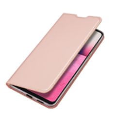 Dux Ducis Skin Pro bőr könyvtok Samsung Galaxy A33 5G, rózsaszín