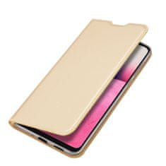Dux Ducis Skin Pro bőr könyvtok Samsung Galaxy A33 5G, arany