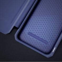 Dux Ducis Skin X bőr könyvtok Samsung Galaxy A73, kék