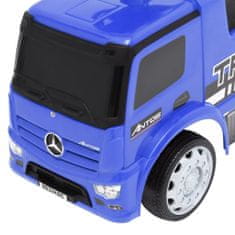shumee kék Mercedes-Benz kamion pedálos autó