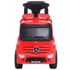 Greatstore piros Mercedes-Benz kamion pedálos autó