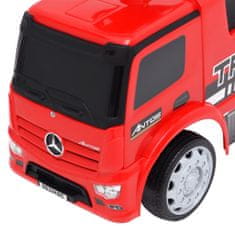 Greatstore piros Mercedes-Benz kamion pedálos autó