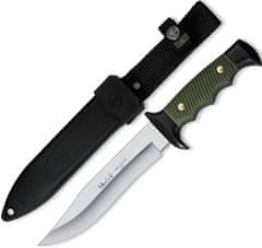 Victorinox 4.2243 Kültéri kés kültéri kés 16 cm, zöld-fekete, műanyag, műanyag tok