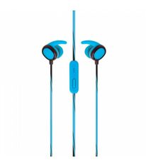 setty. Sport vezetékes, fülbe helyezhető fejhallgató, kék GSM099288