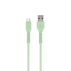 maXlife MXUC-04 microUSB kábel 1m OEM0100848 zöld