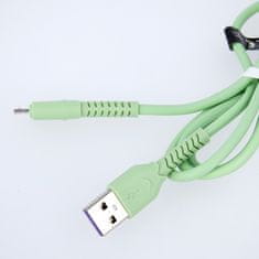 maXlife MXUC-04 microUSB kábel 1m OEM0100848 zöld