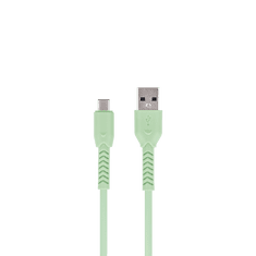 maXlife MXUC-04 USB-C kábelek 1 m OEM0100852 zöld