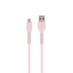 maXlife MXUC-04 USB-C kábel 1 m OEM0100850 rózsaszín