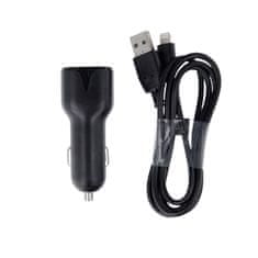 maXlife MXCC-01 autós töltő USB 2.1A lightning OEM0400064 fekete