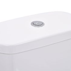 Greatstore fehér kerámia álló WC tartállyal és lágyan csukódó fedéllel