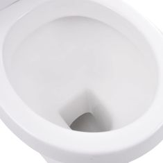 Greatstore fehér kerámia álló WC tartállyal és lágyan csukódó fedéllel