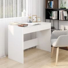 shumee fehér forgácslap íróasztal 101 x 50 x 76,5 cm