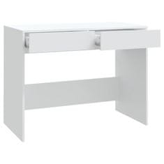 shumee fehér forgácslap íróasztal 101 x 50 x 76,5 cm