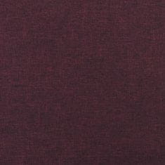 Greatstore lila szövet lábzsámoly 60 x 60 x 39 cm