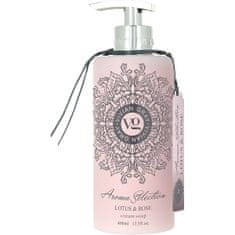 Vivian Gray Krémes folyékony kézszappan Aroma Selection Lotus & Rose (Cream Soap) 400 ml
