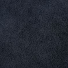 Greatstore sötétszürke vászon hatású gyapjú kutyaágy 85,5 x 70 x 23 cm