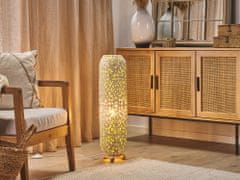 Beliani Arany és krém színű asztali design lámpa MURES