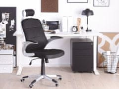 Beliani Fekete irodai szék PREMIER