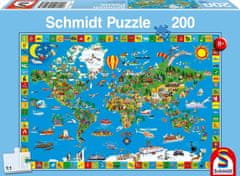 Schmidt Rejtvény A csodálatos világod 200 darab