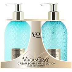 Vivian Gray Kézápoló kozmetikai szett Jasmine & Patchouli (Cream Soap & Hand Lotion)
