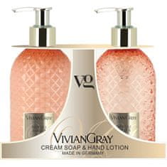 Vivian Gray Kézápoló kozmetikai szett Neroli & Amber (Cream Soap & Hand Lotion)