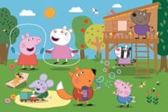Trefl Puzzle Peppa Pig: Szórakozás a fűben MAXI 24 db