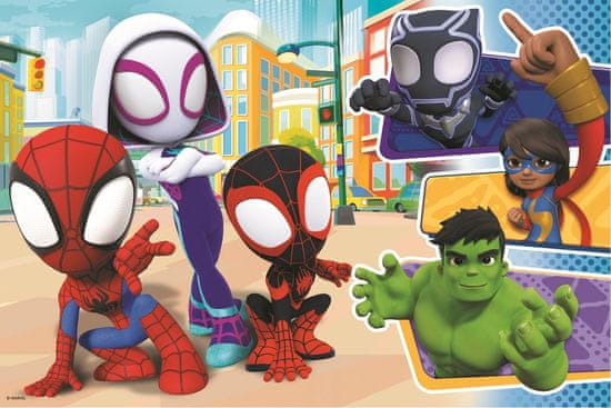 Trefl Puzzle Spiderman: Spidey és csodálatos barátai MAXI 24 darab