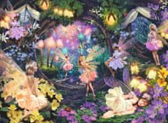 Ravensburger Világító puzzle Fairy forest XXL 100 db