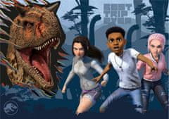 Clementoni Világító puzzle Jurassic World: Chalk camp 104 db