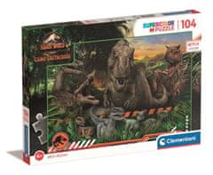 Clementoni Puzzle Jurassic World Cretaceous Camp: Dinoszauruszok 104 db