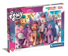 Clementoni Puzzle My Little Pony: Elválaszthatatlan barátok 104 darab