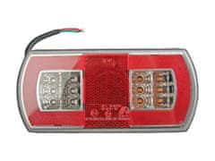 MULTIPA Egyesített lámpa TRS030 jobb, LED, rendszám világítással, 12 V MULTIPA