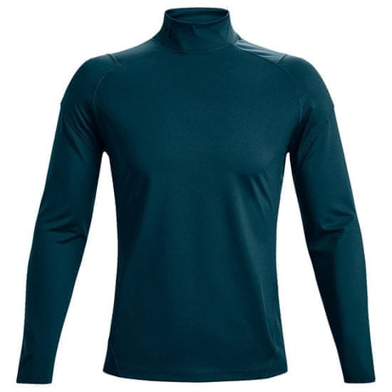  Under Armour Rush ColdGear 2.0 Mock Top - Men's Emotion  Blue/Reflective, S : Clothing, Shoes & Jewelry