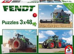 Schmidt Puzzle Fendt traktorok 3x48 db