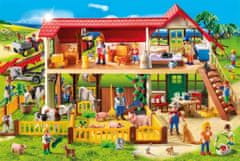 Schmidt Puzzle Playmobil Farm 100 db + Playmobil figura