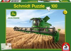 Schmidt John Deere S690 kombájn puzzle 100 darab