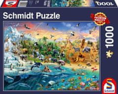 Schmidt Állatvilág puzzle 1000 darab