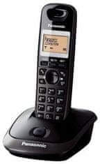 PANASONIC KX-TG2511HGT vezeték nélküli dect telefon kihangosítható fekete