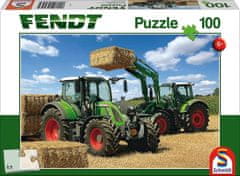 Schmidt Puzzle traktorok Fendt 724 Vario és Fendt 716 Vario 100 darab