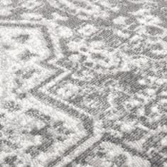Vidaxl világosszürke lapos szövésű kültéri szőnyeg 80 x 150 cm 317050