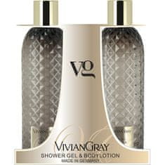Vivian Gray Kozmetikai testápoló szett Ylang & Vanilla (Shower Gel & Body Lotion)