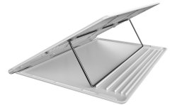 BASEUS Hordozható állvány notebookra SUDD-2G, fehér-szürke