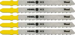 Vorel  100 mm-es szúrófűrészlap fához TPI10 5 db