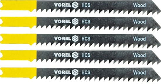 Vorel  100 mm-es szúrófűrészlap fához TPI6 5 db