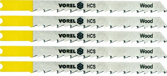 Vorel  100 mm-es szúrófűrészlap fához és műanyag TPI6 5 db