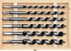 YATO  Szerpentin készlet fa fúrók 10,12,14,16,18,20 hossz 230mm