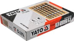YATO  Szerpentin készlet fa fúrók 10,12,14,16,18,20 hossz 230mm