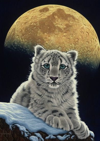Grafika Puzzle Moon leopárd 1000 db