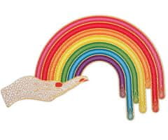 Galison Formázott fém puzzle Rainbow Hand 750 darab